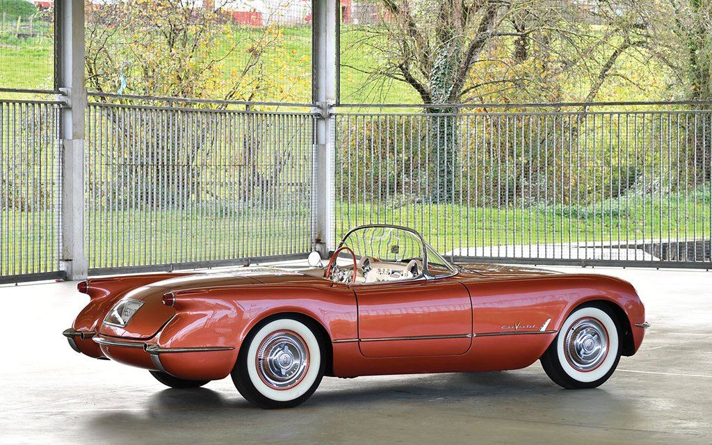 Rare 1955 Copper Corvette Roadster For Auction InsideHook